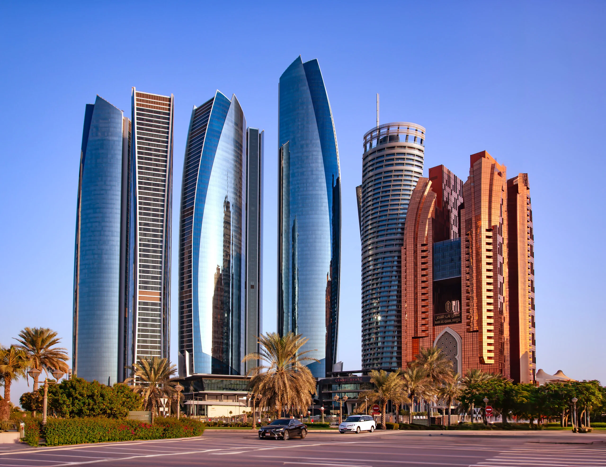 Abu Dhabi towers